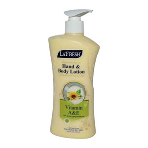 La'fresh hand and body lotion vitamin A&E for extra dry skin