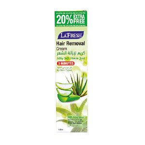 LA FRESH Hair Removal cream 20% Extra Free [3 minutes] All Skin Type