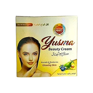 Yusma Beauty Cream with Avocado & Blueberries for Glowing Skin All Types Of Skin-30 Gm Pack of 1