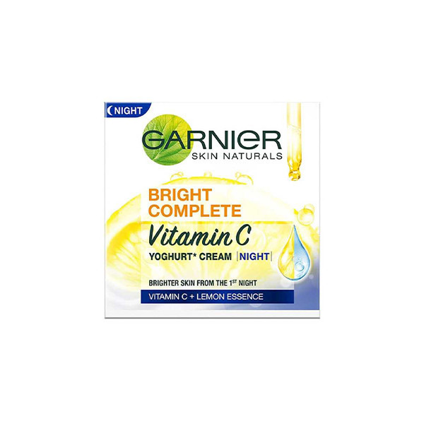 Garnier Bright Complete Vitamin C Yoghurt Night Cream, 18g